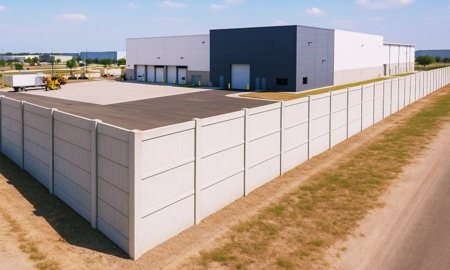 Conoce las aplicaciones de las bardas prefabricadas en proyectos industriales y por qué son una solución ideal
