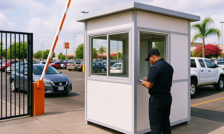 ¿Sabes por qué las casetas de vigilancia en estacionamientos son clave?