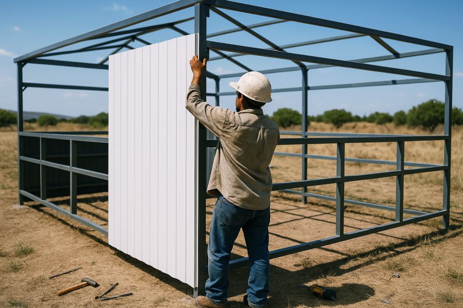 Soluciones prefabricadas para granjas y establos: resistentes, versátiles y listas en tiempo récord