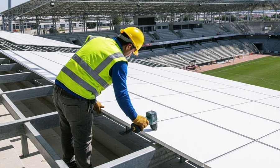 ¿Buscas techumbres prefabricadas para estadios? Aquí te explicamos todo lo que debes saber