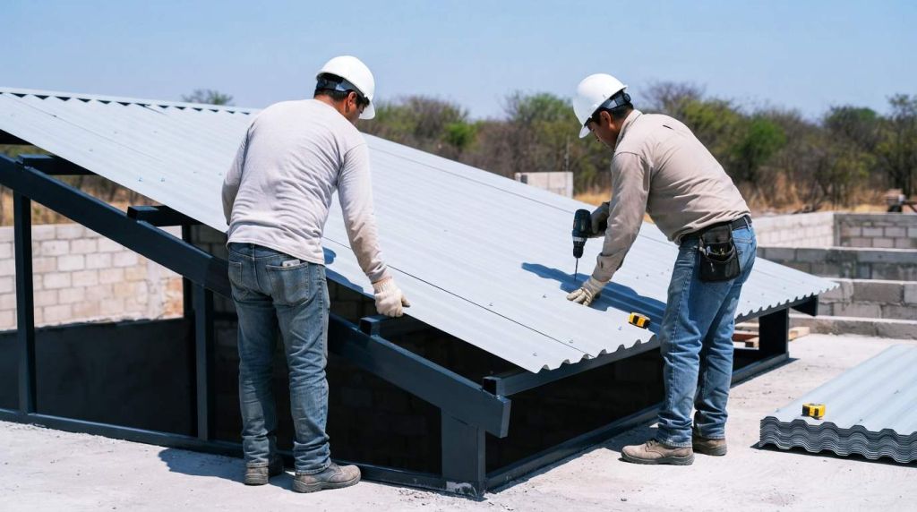 Tipos de láminas para techo: guía para elegir el material correcto